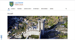 Desktop Screenshot of luceram.fr